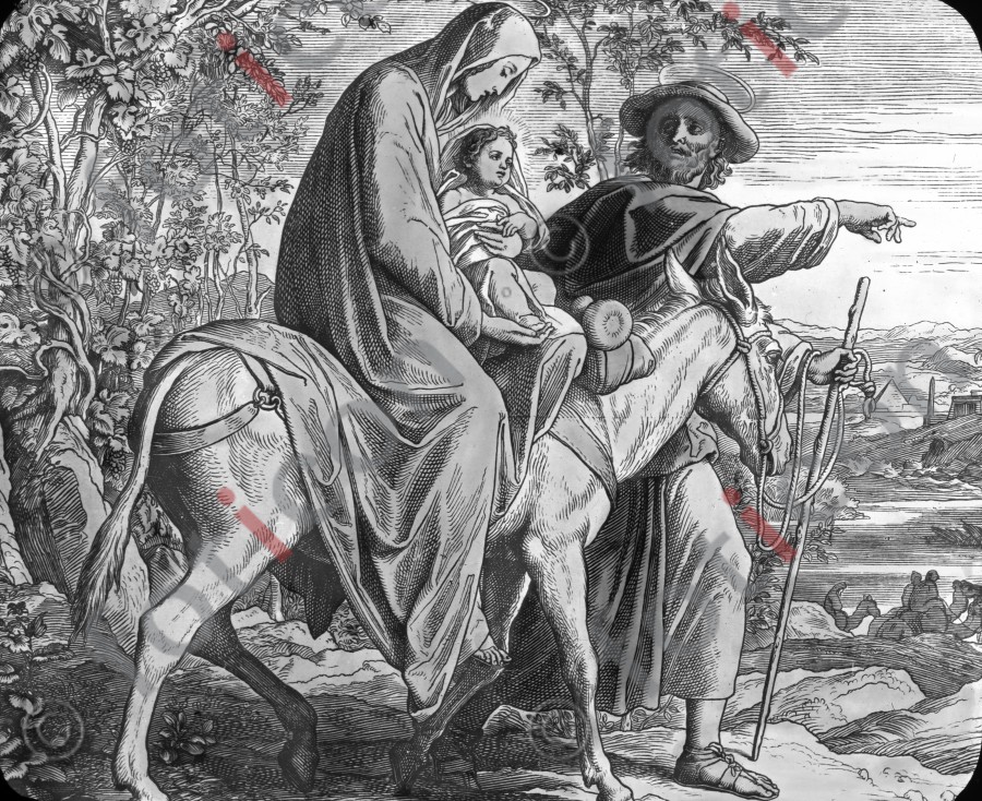 Die Flucht nach Ägypten | The Flight into Egypt  (simon-101-034-sw.jpg)